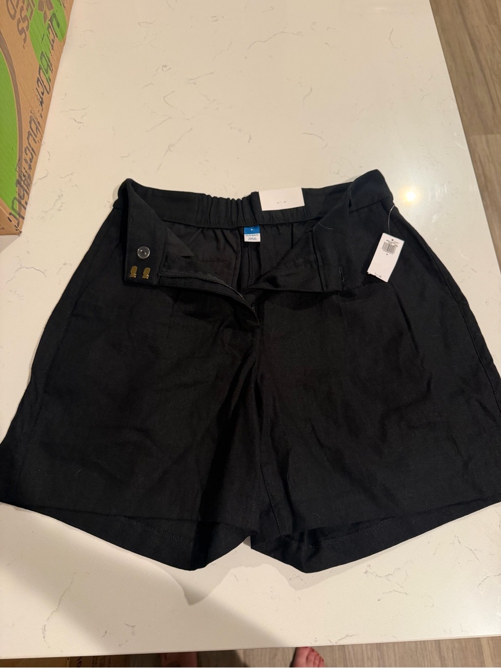 NWT old navy high rise trouser shorts